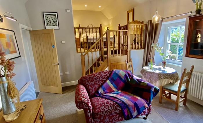 Lounge /Galleried bedroom
